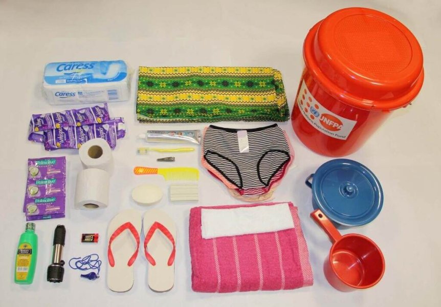 What is in a UNFPA Dignity Kit?