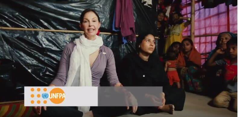Join Ashley Judd to save the lives of Rohingya mothers