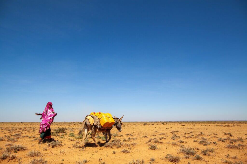 Climate change-fuels drought is making finding clean water harder for women and girls, who are the primary water collectors