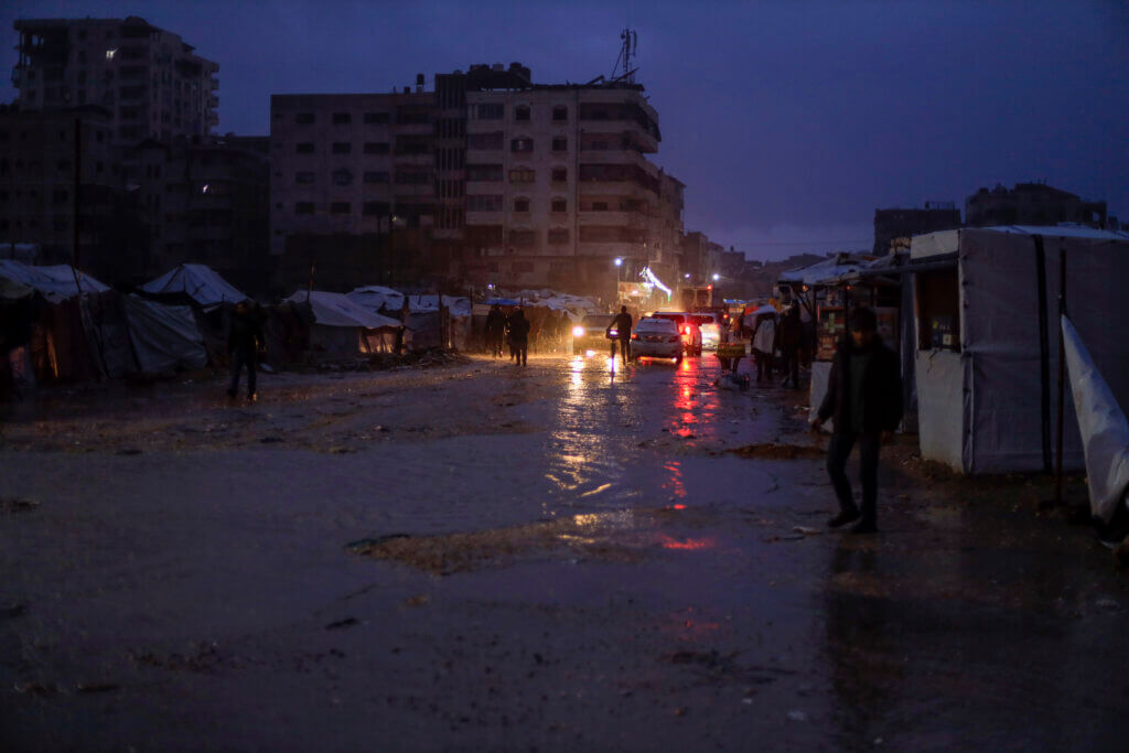 The winter in Gaza has been moist and cold, leading to a health crisis as a flu-like virus spreads through the area