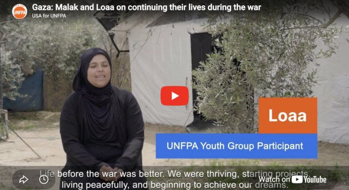 Gaza: Malak and Loaa on continuing their lives during the war