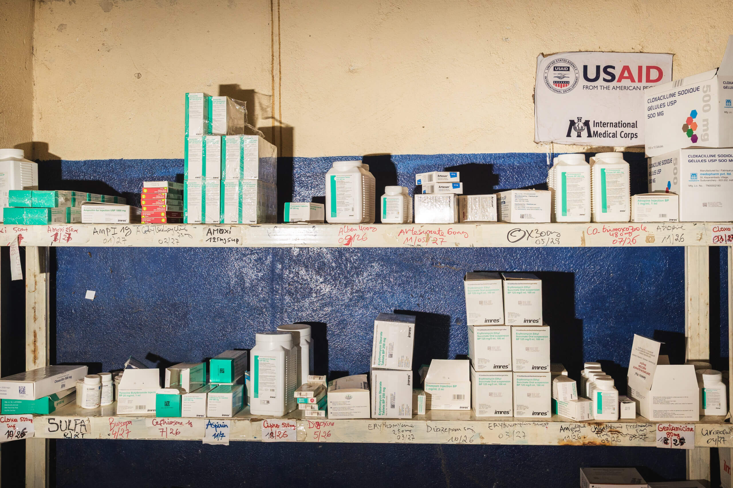 Medicine at the Birao Hospital for refugees and local communities in Central African Republic. © UNFPA/Gaia Squarci