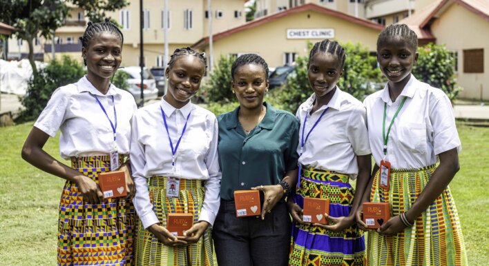 REACHING STUDENTS WITH MENSTRUAL PRODUCTS