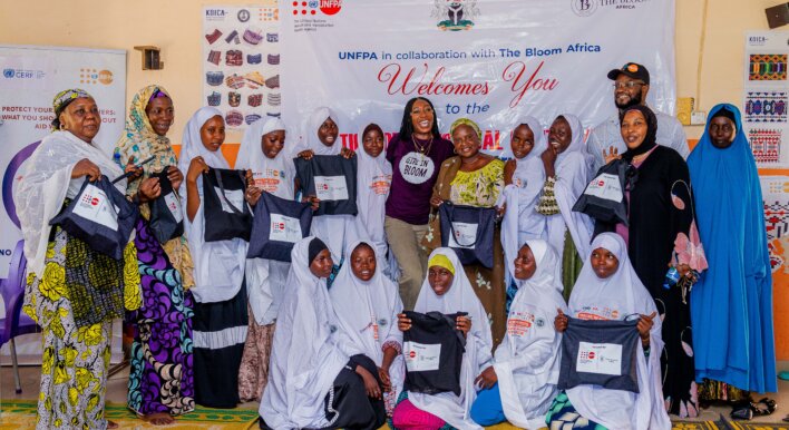 REACHING DISPLACED GIRLS WITH MENSTRUAL PRODUCTS