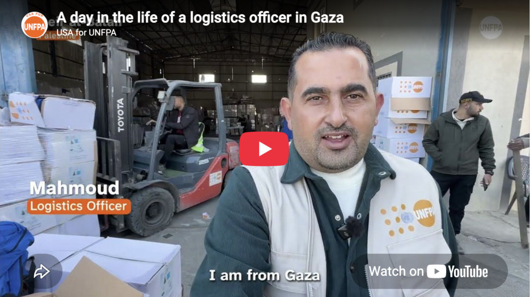 Meet Mahmoud: A day in the life of a logistics officer in Gaza