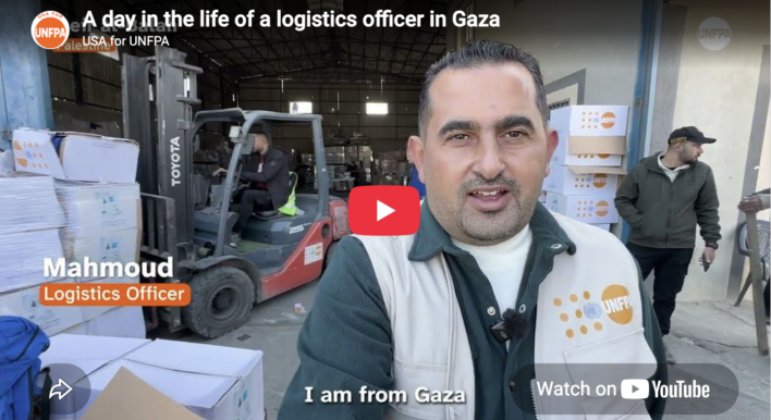 Meet Mahmoud: A day in the life of a logistics officer in Gaza
